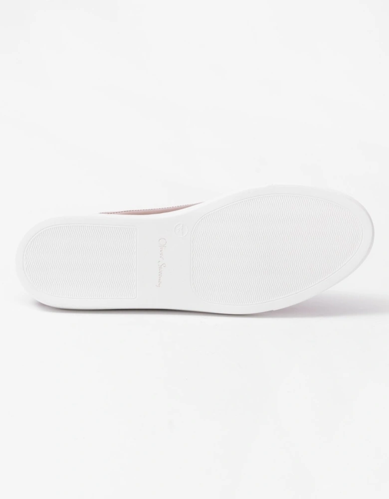 Sirolo Mens Calf Leather Lightweight Trainers - Tan