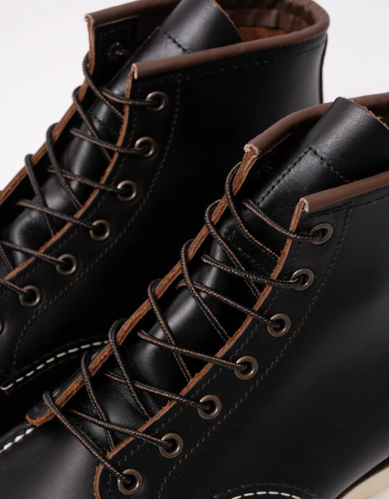 6 Inch Moc Toe Mens Boot - Black Prairie