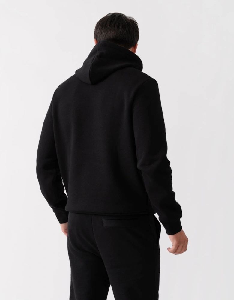 Mens Fleece Hoodie - Black 031