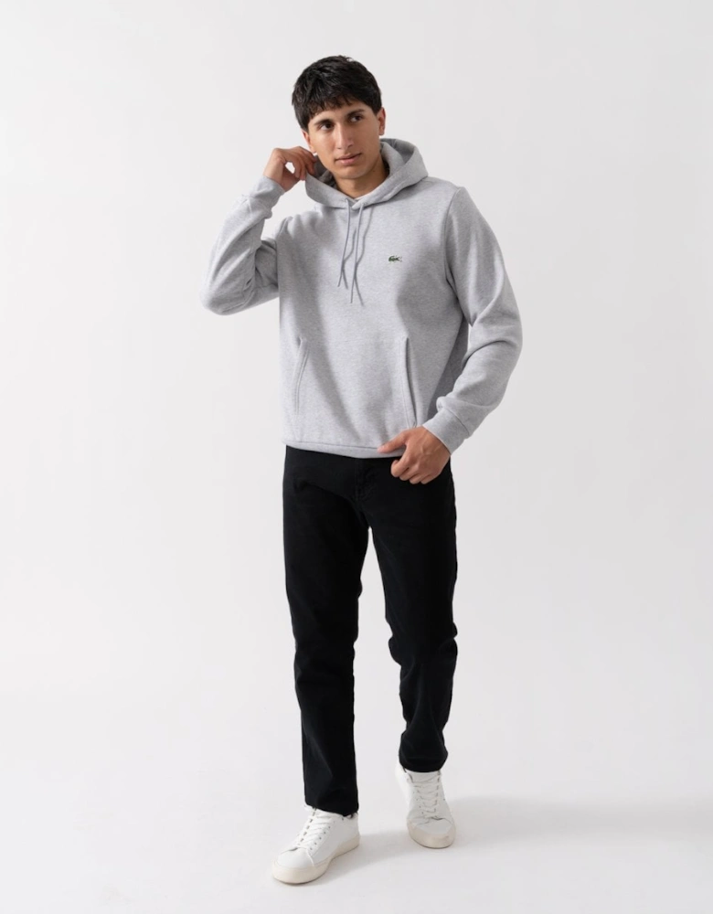 Mens Fleece Hoodie - Silver Chine CCA