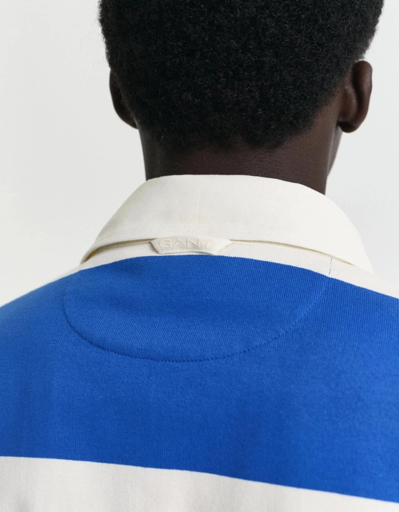 Mens Barstripe Rugger - 447 Lapis Blue