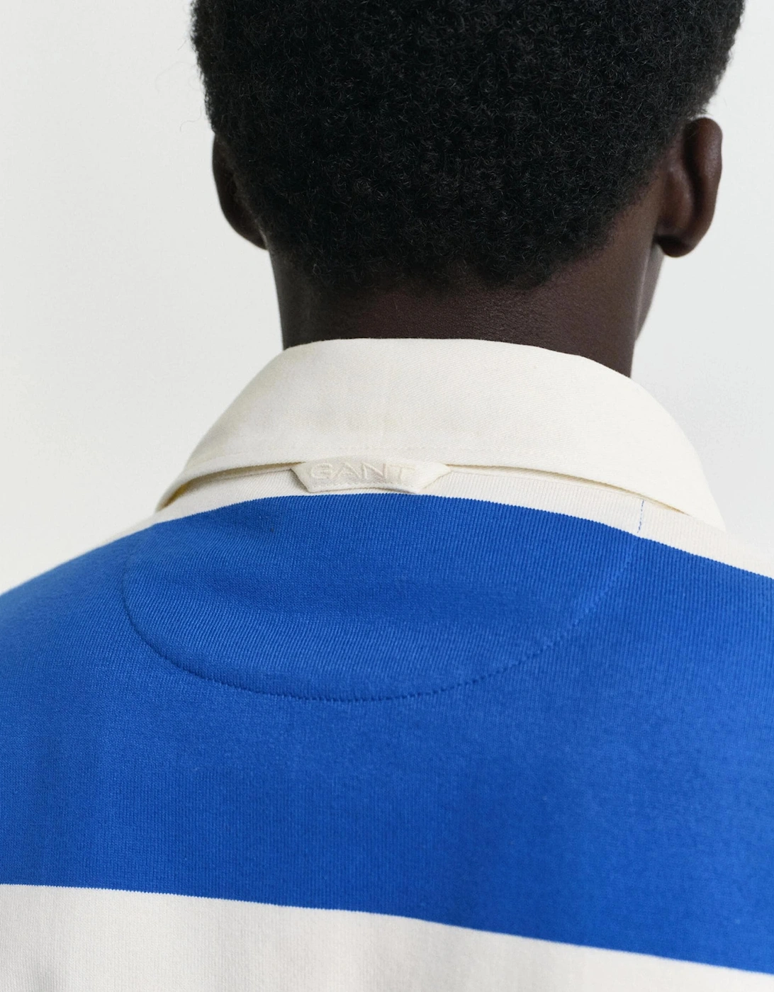 Mens Barstripe Rugger - 447 Lapis Blue