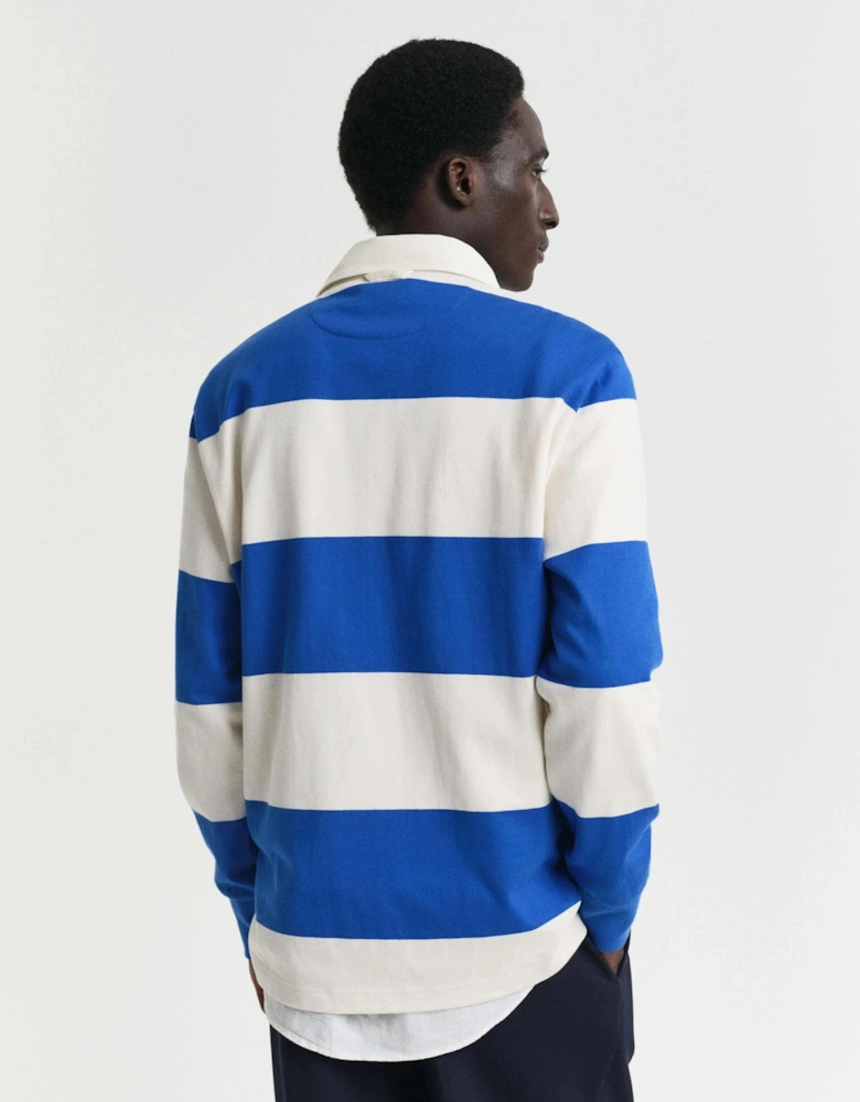 Mens Barstripe Rugger - 447 Lapis Blue
