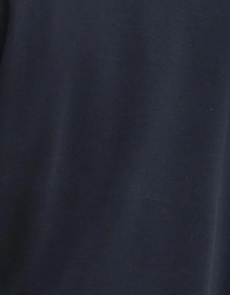 Outline Badge Mens Sweatshirt - Black