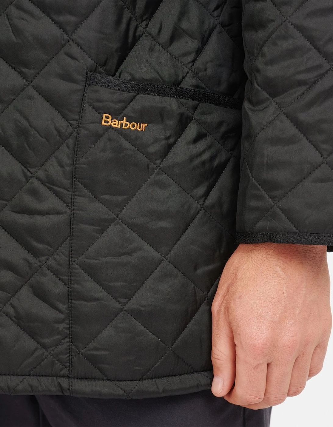 Liddesdale Mens Quilted Jacket - Black