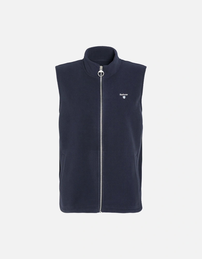 Essentials Mens Fleece Gilet - Navy