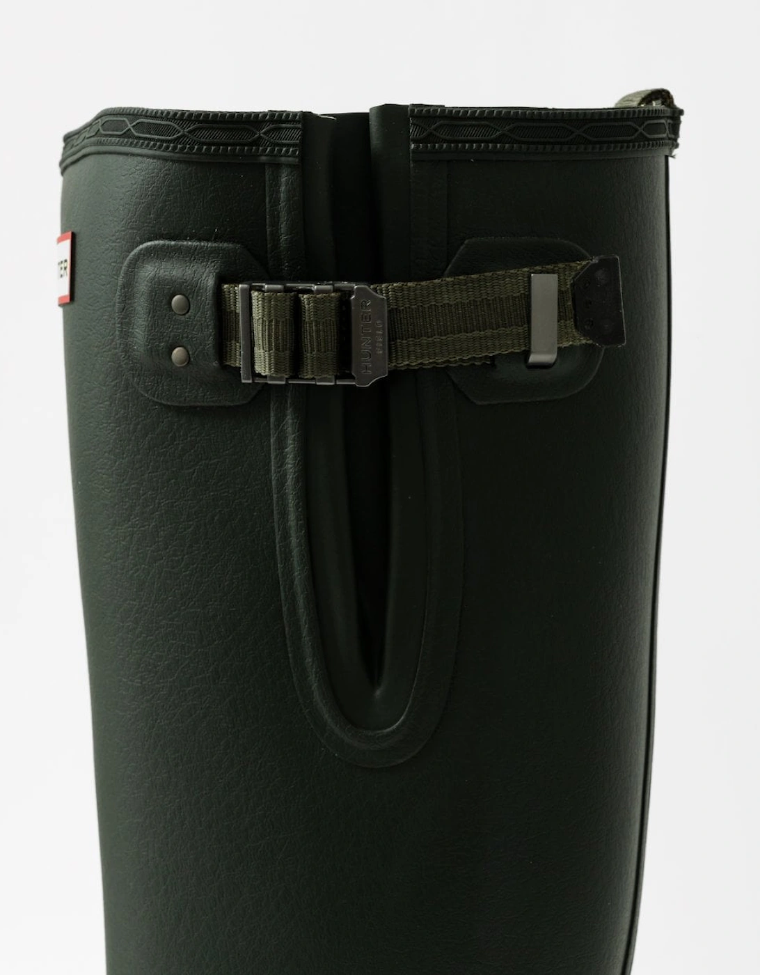 Balmoral Side Adjustable 3mm Neo Lined Tech Sole Mens Tall Boot - Dark Olive