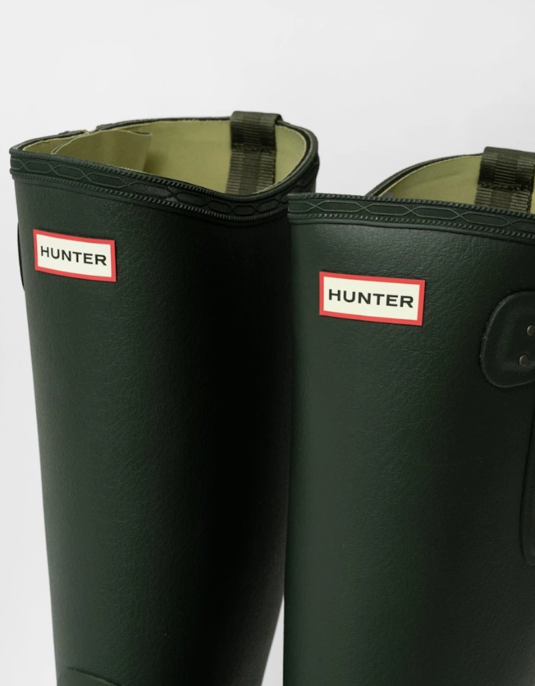 Balmoral Side Adjustable 3mm Neo Lined Tech Sole Mens Tall Boot - Dark Olive