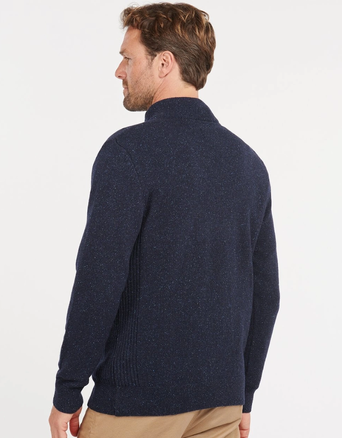 Tisbury Half Zip Mens Sweatshirt - Navy