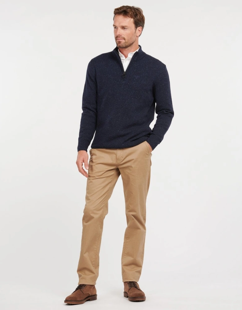 Tisbury Half Zip Mens Sweatshirt - Navy