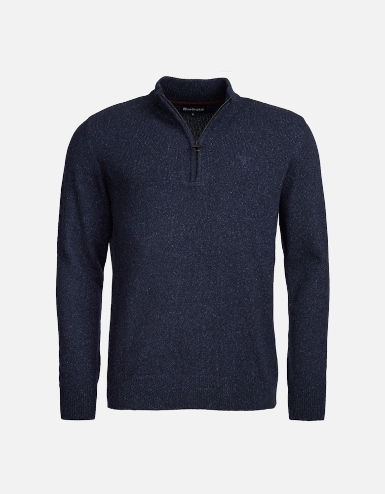 Tisbury Half Zip Mens Sweatshirt - Navy