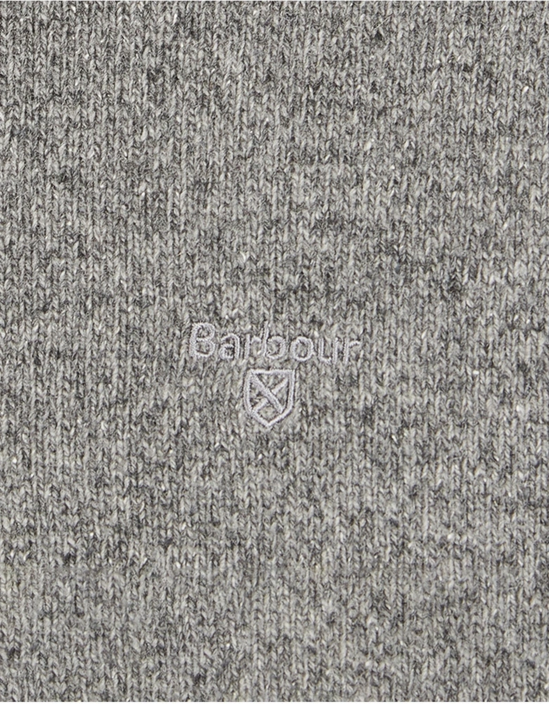 Tisbury Half Zip Mens Sweatshirt - Grey