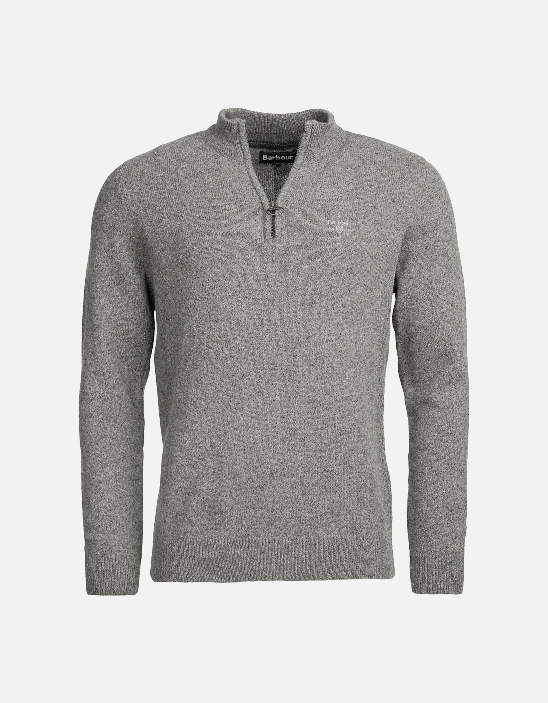 Tisbury Half Zip Mens Sweatshirt - Grey