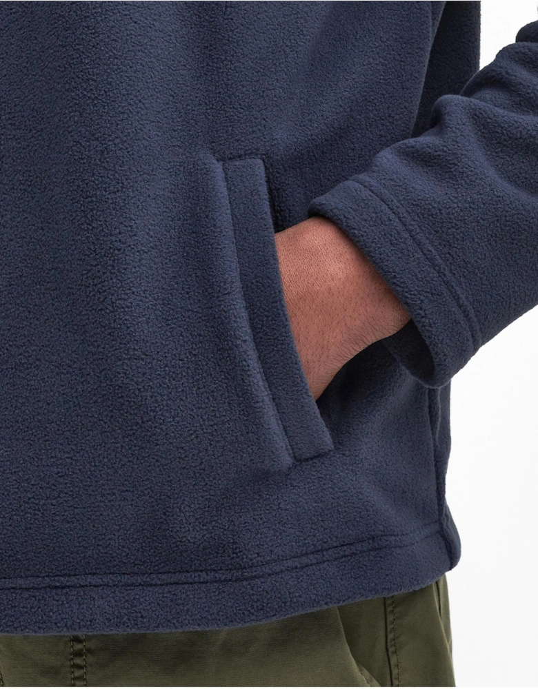 Essentials Mens Half Zip Fleece - Navy
