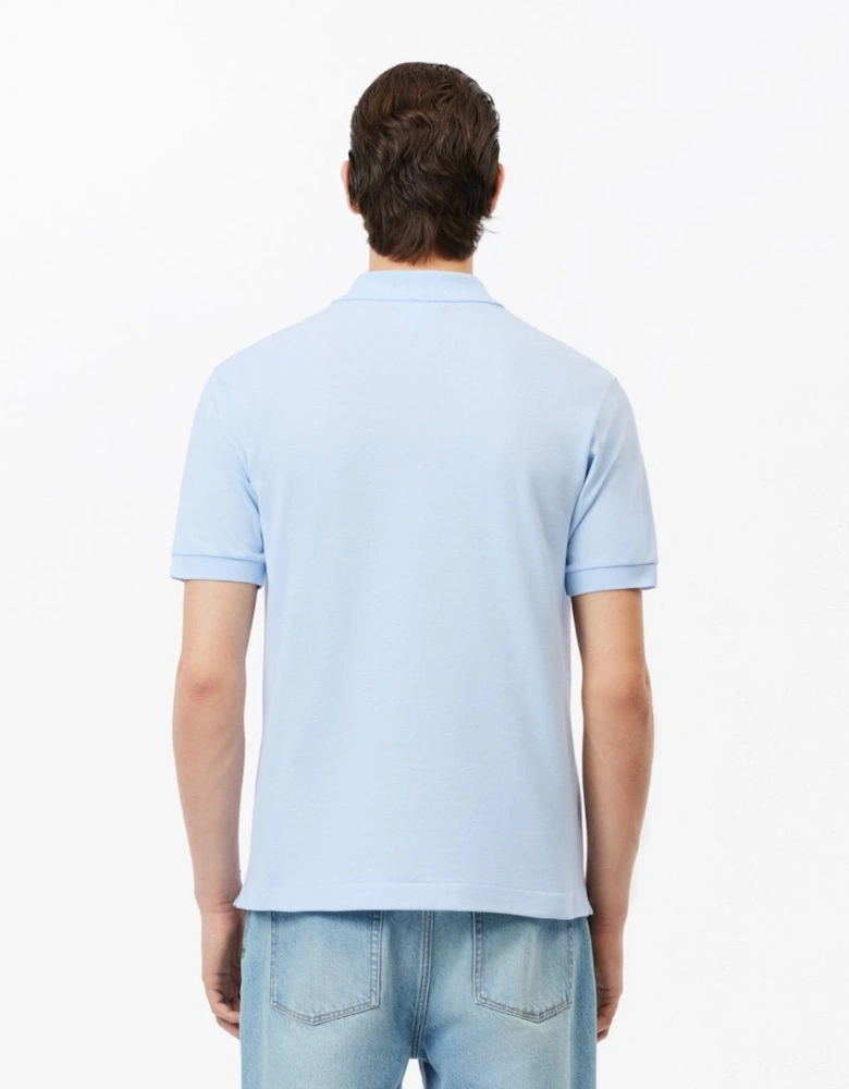 Classic Fit L.12.12 Mens Short Sleeve Polo Shirt - Light Blue t01