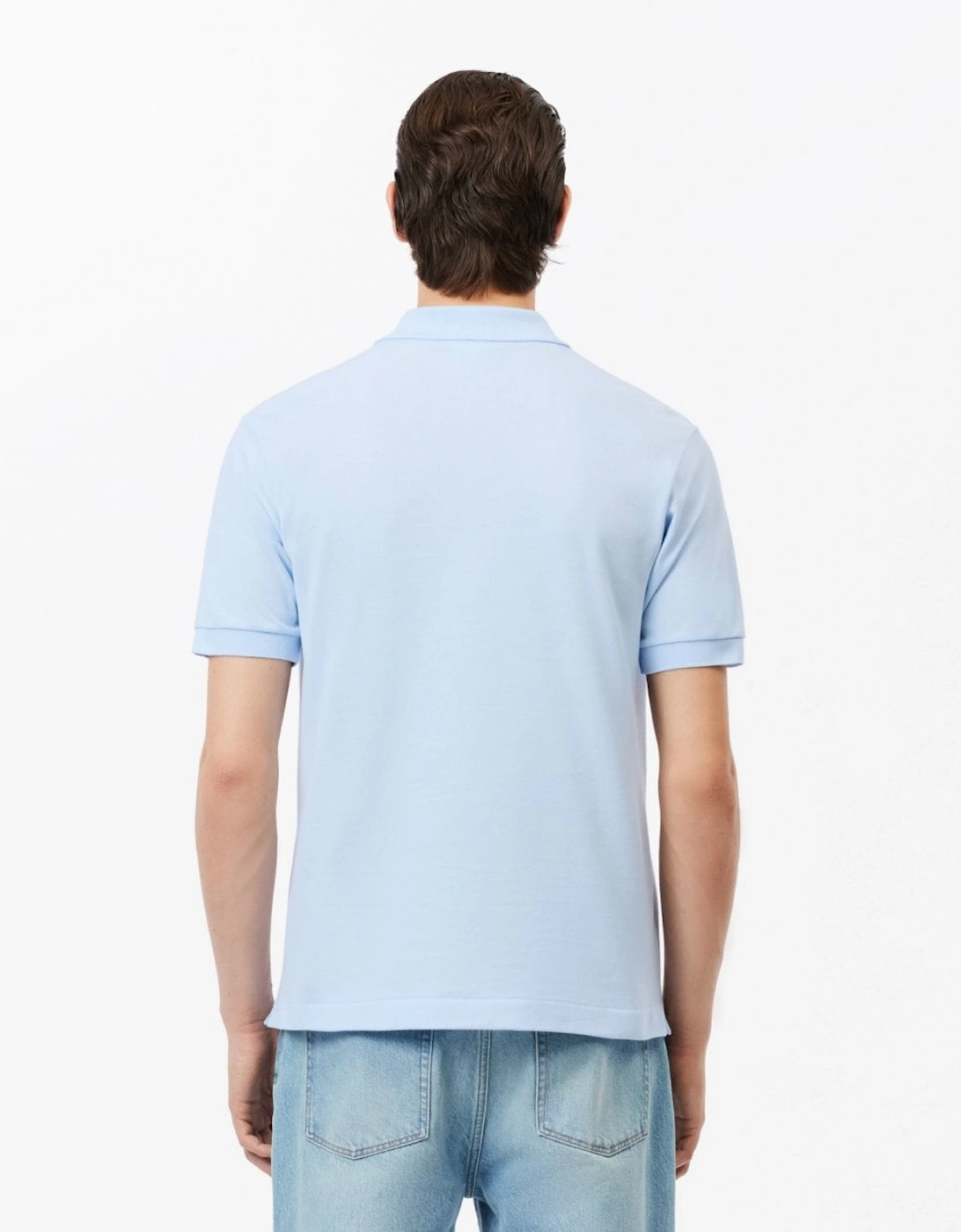 Classic Fit L.12.12 Mens Short Sleeve Polo Shirt - Light Blue t01