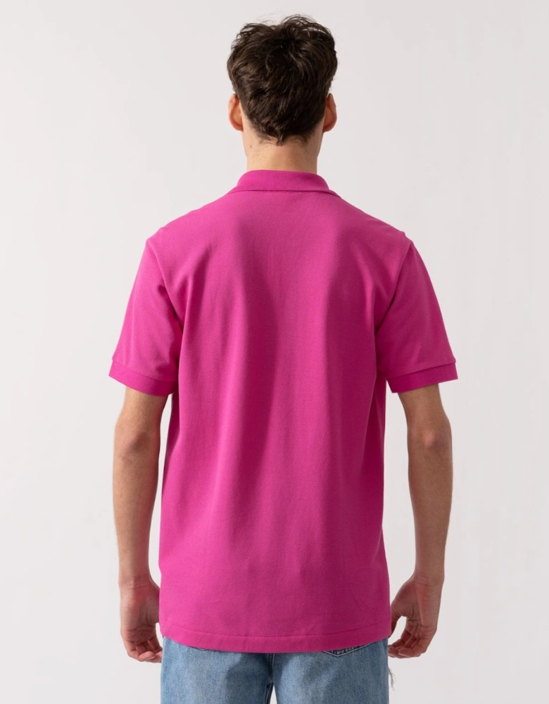 Classic Fit L.12.12 Mens Short Sleeve Polo Shirt - Malva I1L