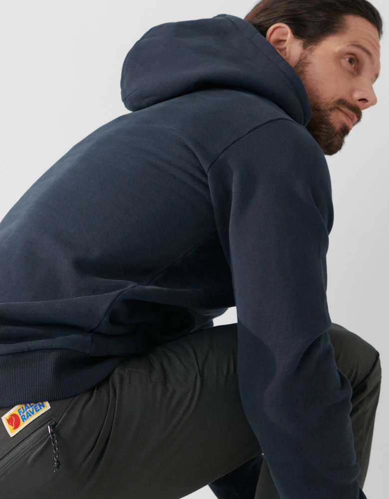 Logo Mens Hoodie - Dark Navy 555