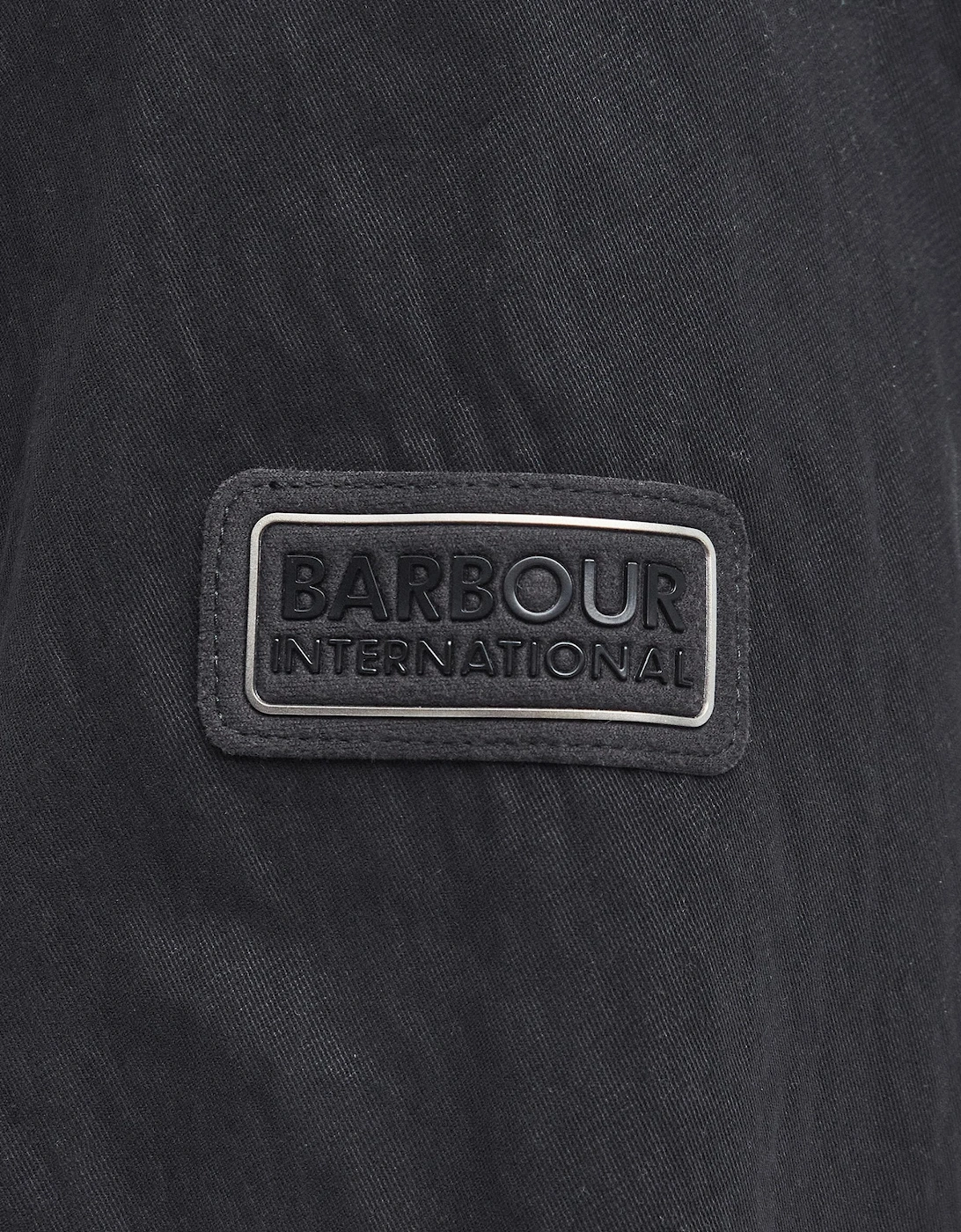 Maze Peached Mens Overshirt - Black