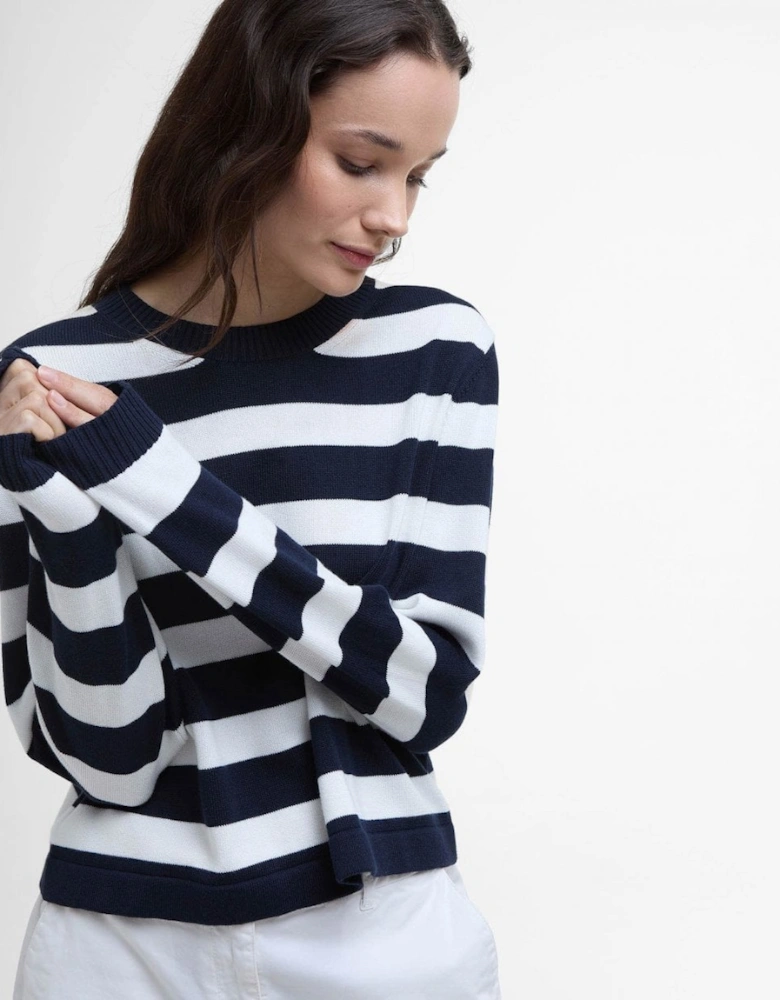 Bronya Womens Jumper - Navy