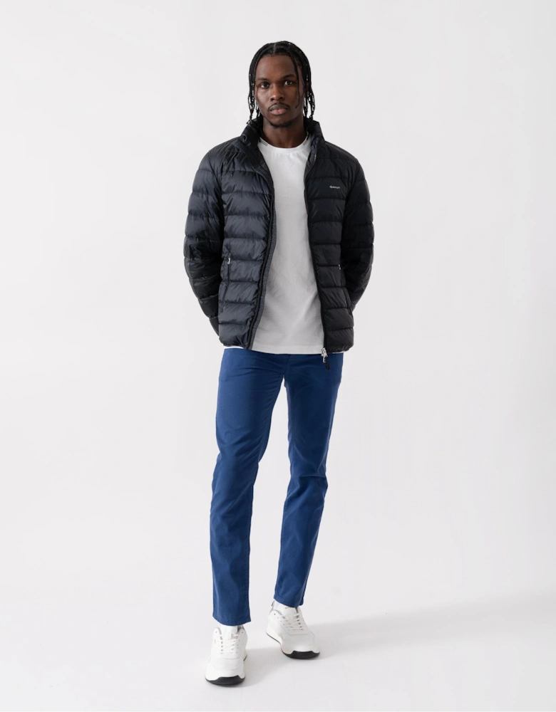 Light Mens Down Jacket - 5 Black