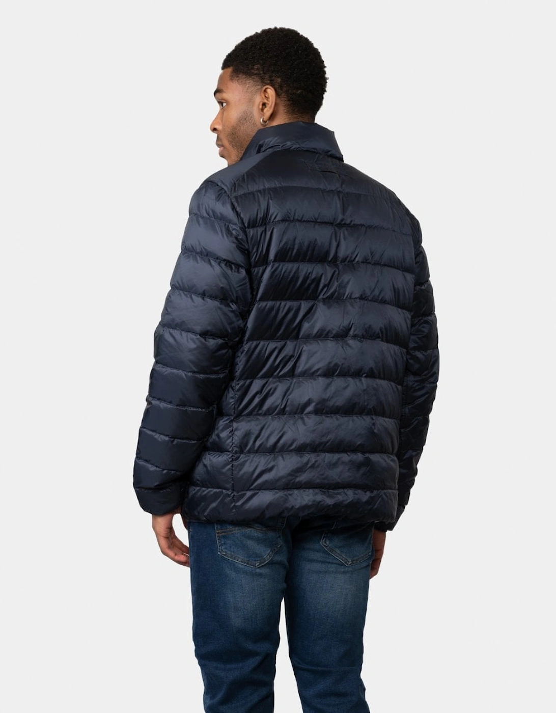 Light Mens Down Jacket - 433 Evening Blue