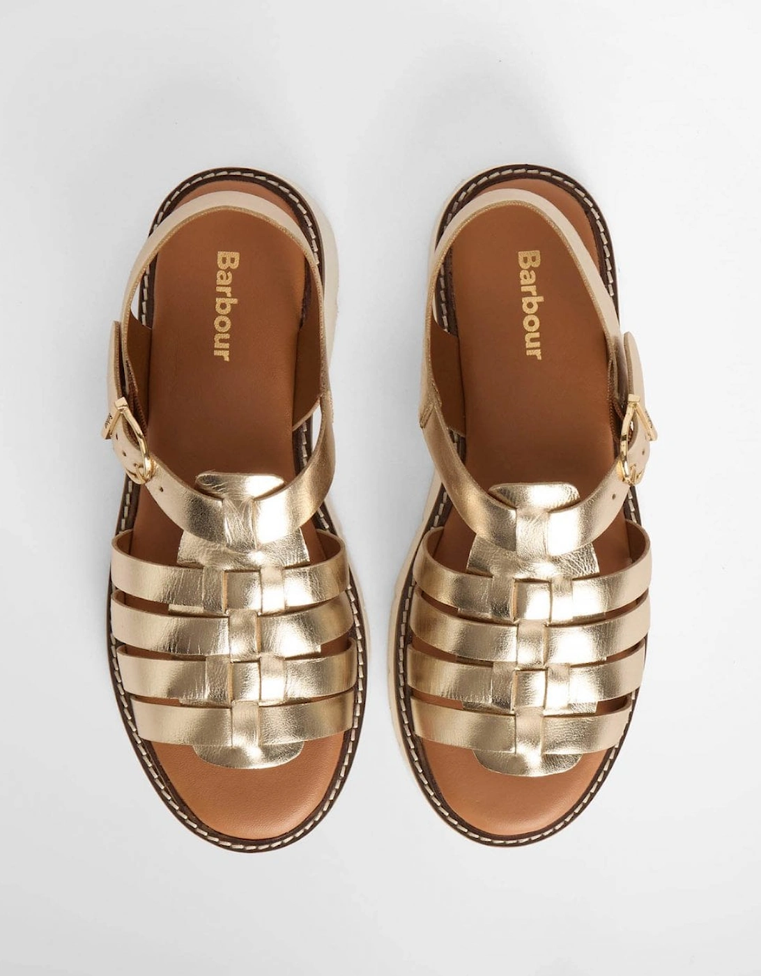 Otterburn Womens Sandals - Gold