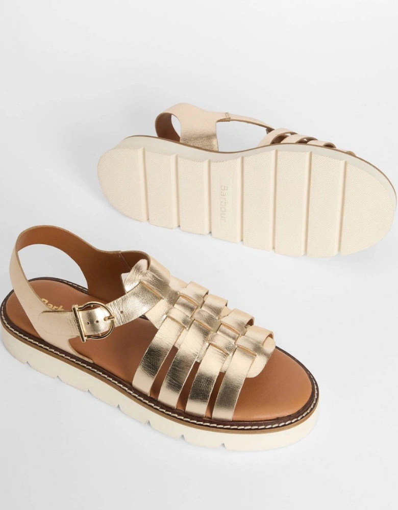Otterburn Womens Sandals - Gold
