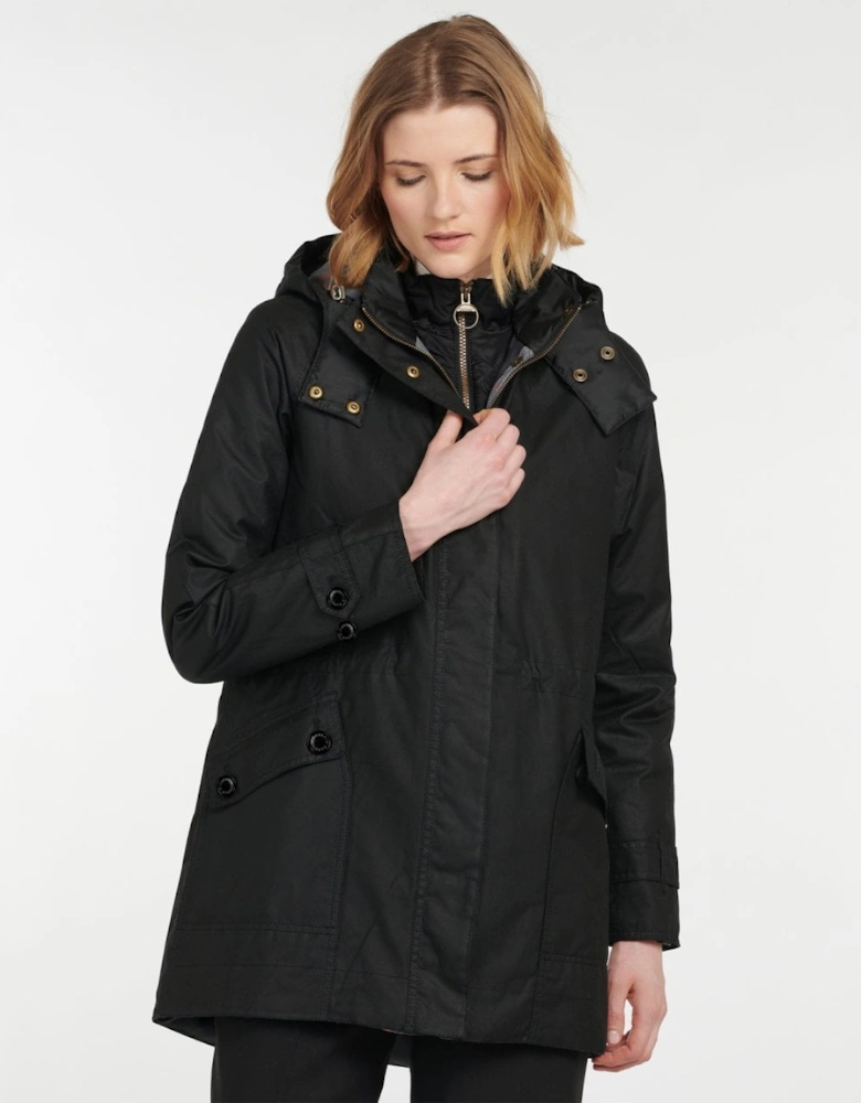 Cannich Wax Womens Jacket - Black/Modern