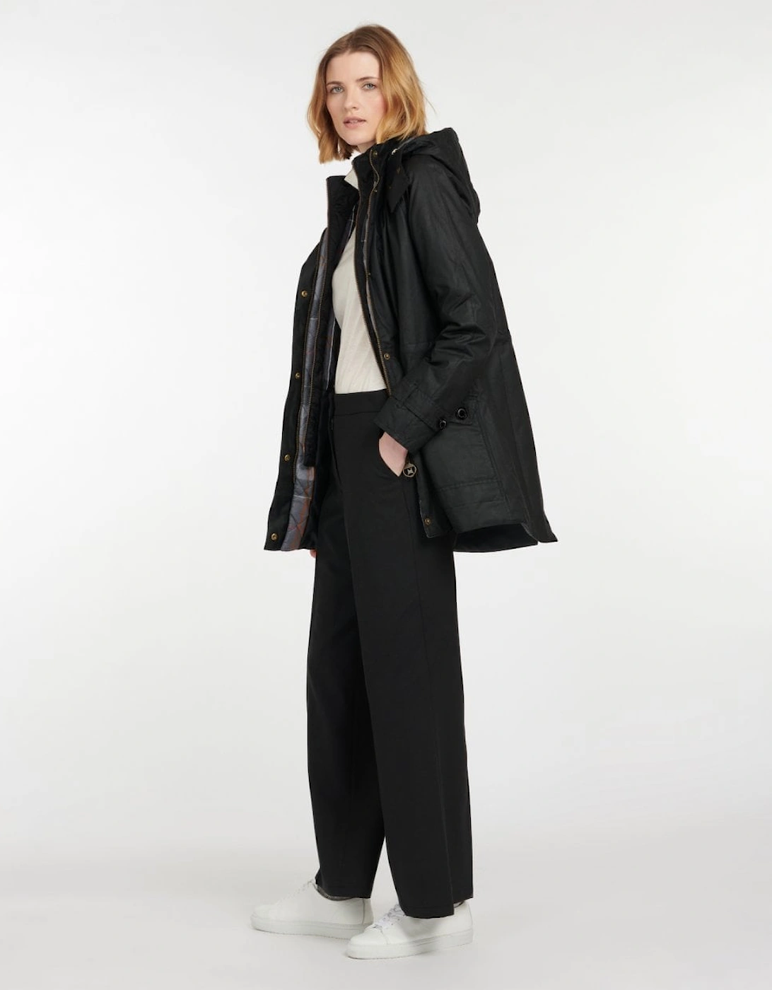 Cannich Wax Womens Jacket - Black/Modern