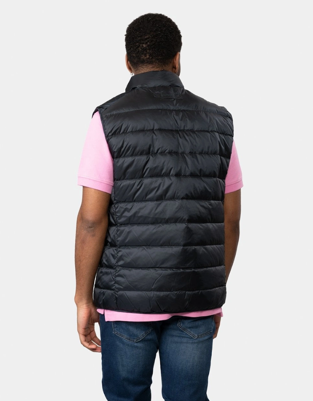 Mens Light Down Gilet - 5 Black
