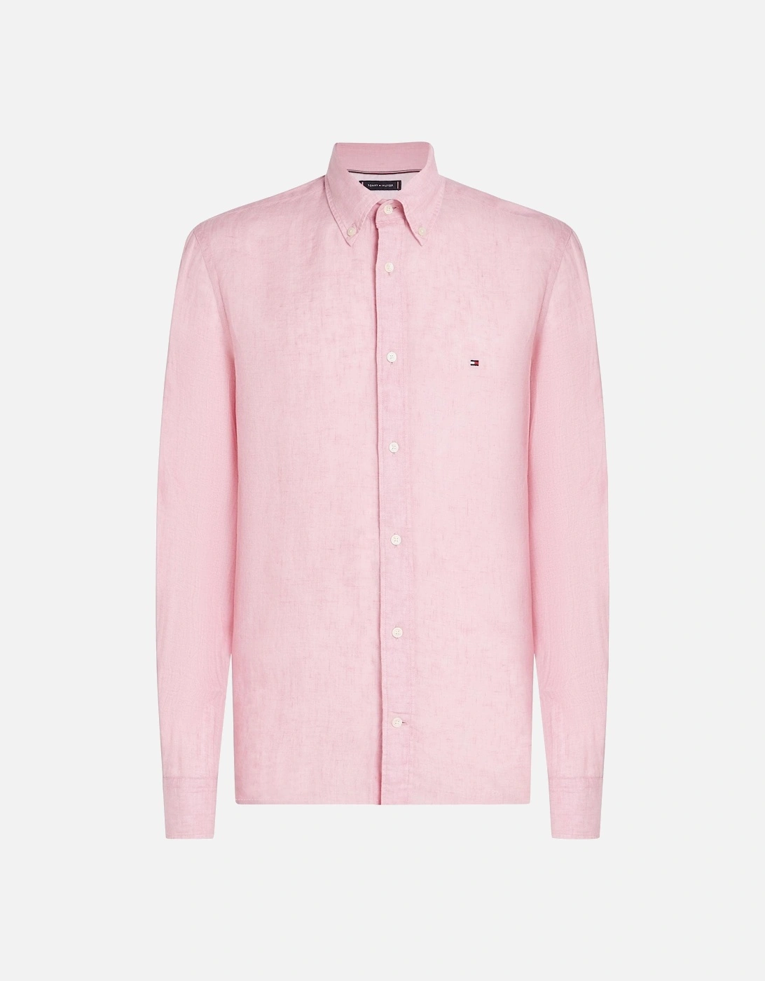 Pigment Dyed Solid Mens Shirt - Classic Pink