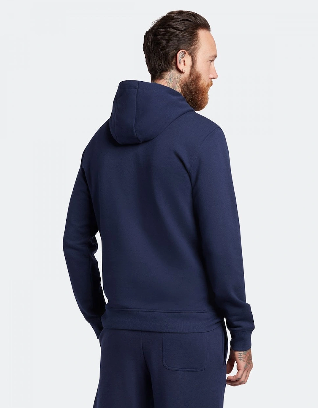 Lyle & Scott Mens Pullover Hoodie - Z99 Navy