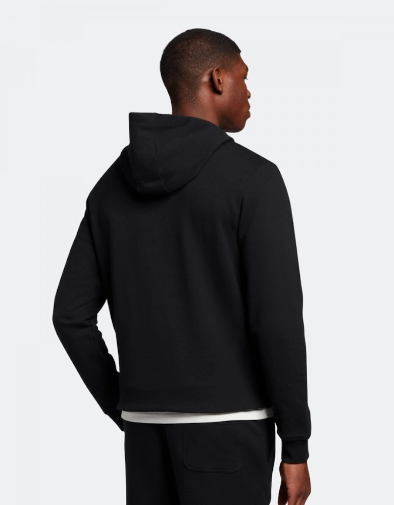 Lyle & Scott Mens Pullover Hoodie - Z865 Jet Black