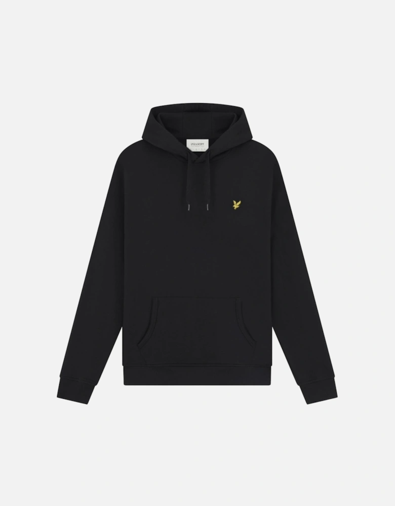 Lyle & Scott Mens Pullover Hoodie - Z865 Jet Black