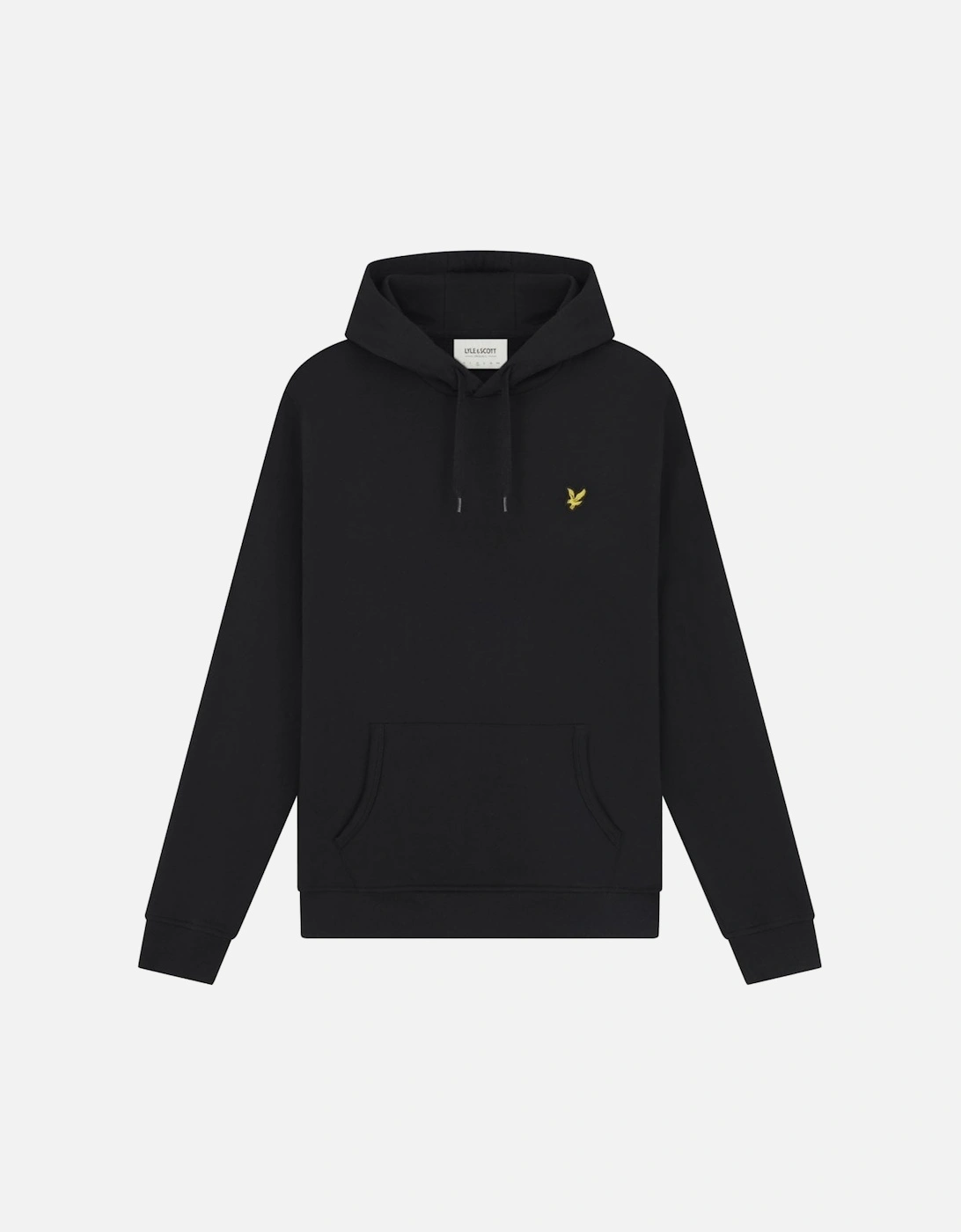 Lyle & Scott Mens Pullover Hoodie - Z865 Jet Black