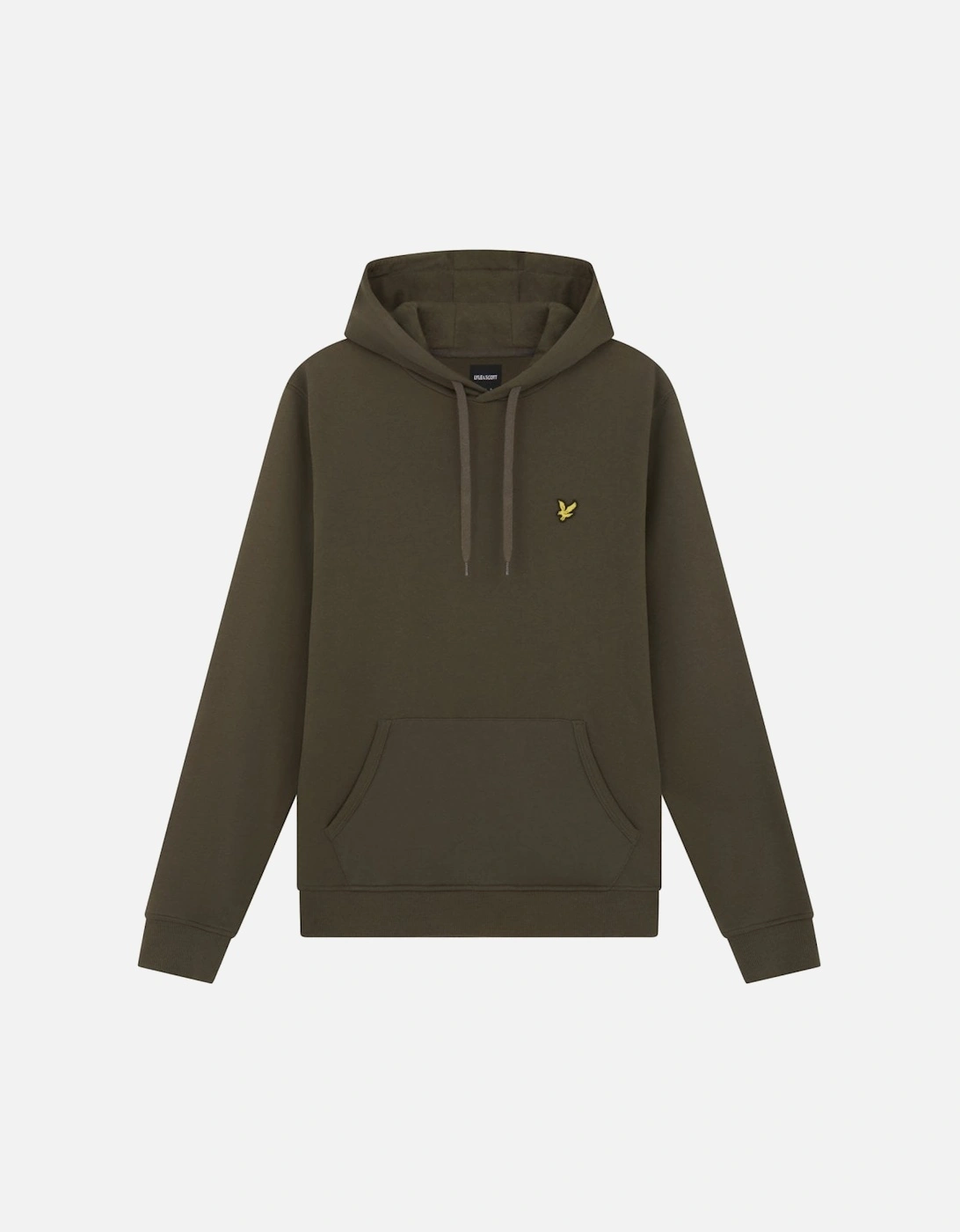 Lyle & Scott Mens Pullover Hoodie - W485 Olive
