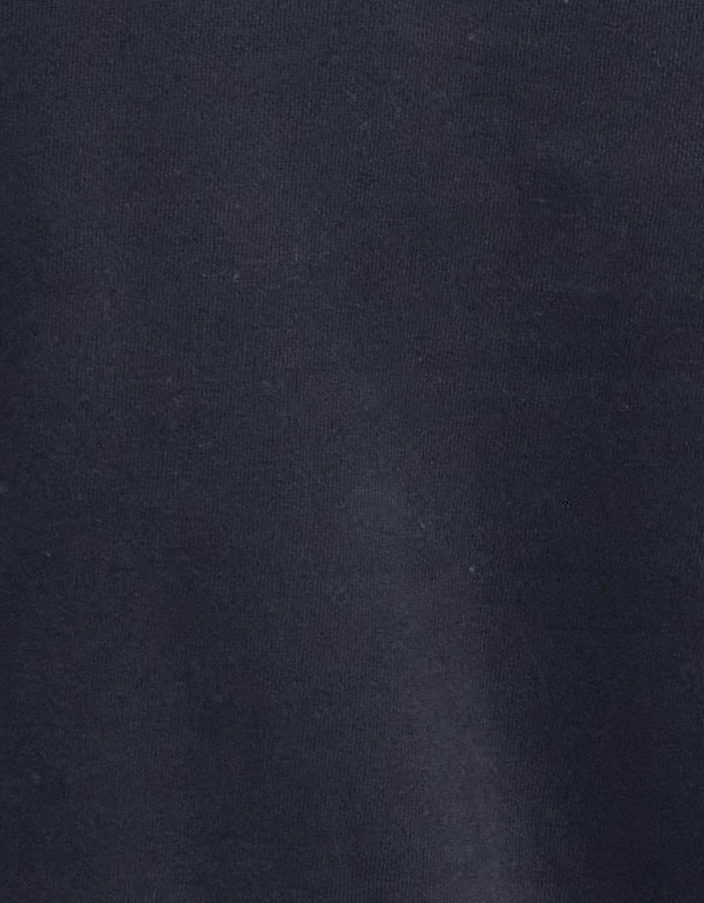 Small Logo Mens Hoodie - Black/Pewter