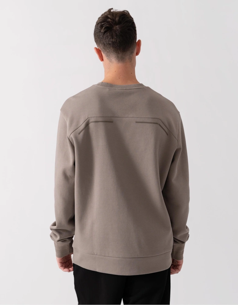 BOSS Green Salbo Mirror Mens Sweatshirt - Light/Pastel Green 334