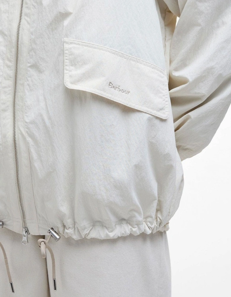 Suri Womens Showerproof Jacket - Light Sand/Safari Dress Tartan