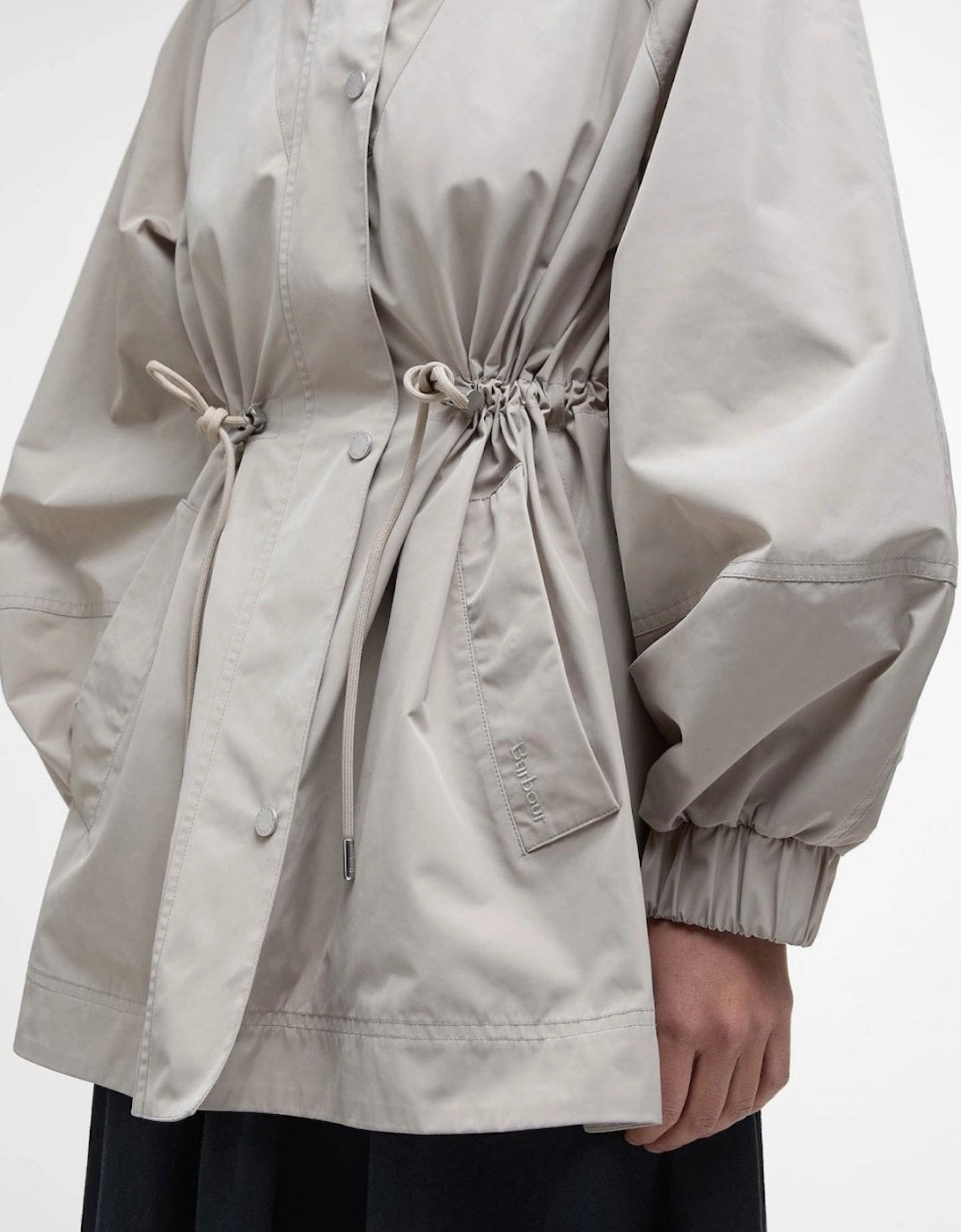 Suri Womens Showerproof Jacket - Light Sand/Safari Dress Tartan