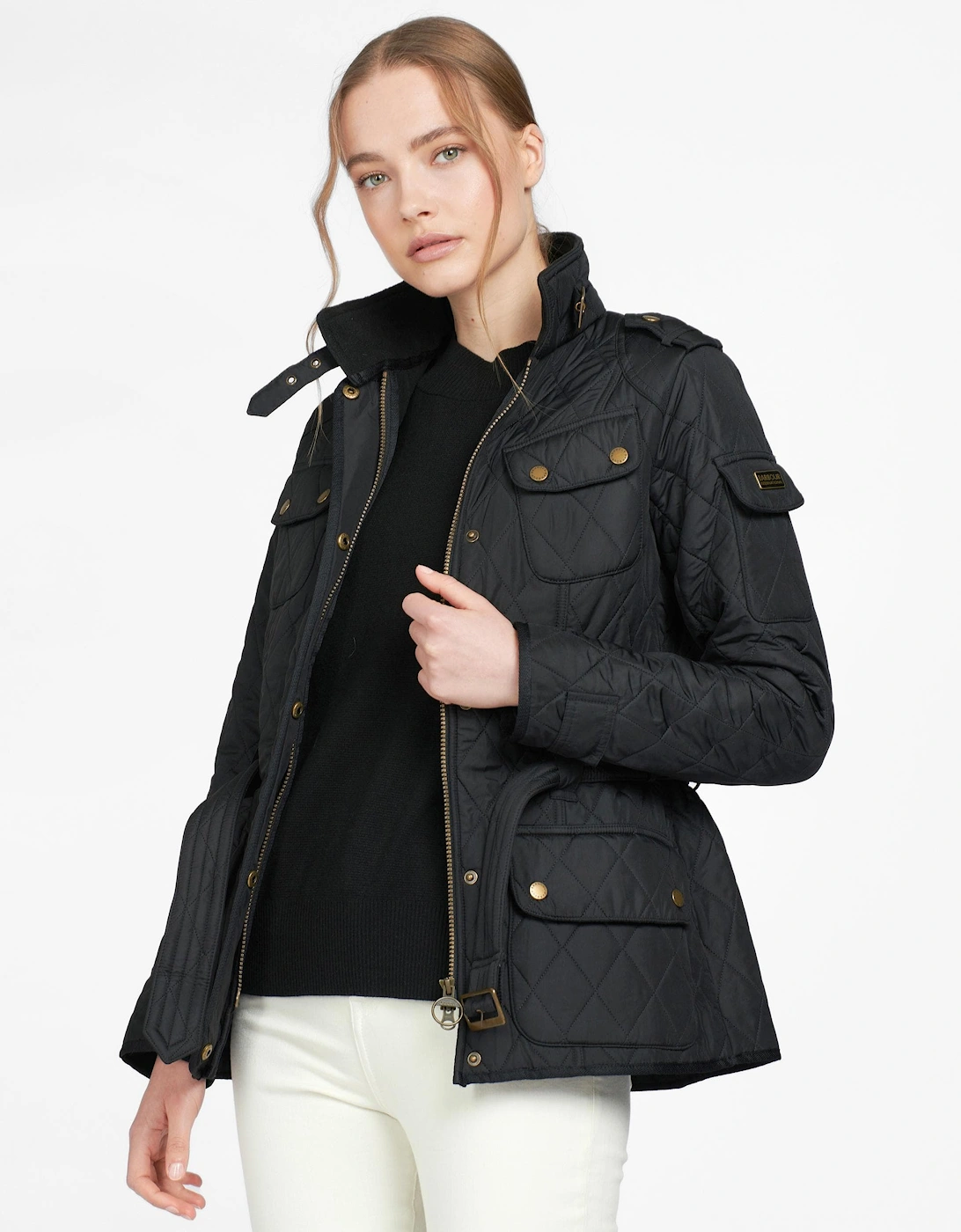 Tourer Womens Polarquilt - Black/Black