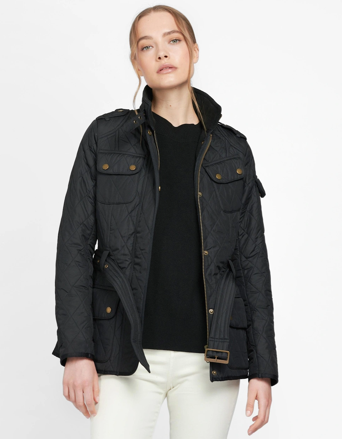 Tourer Womens Polarquilt - Black/Black, 10 of 9