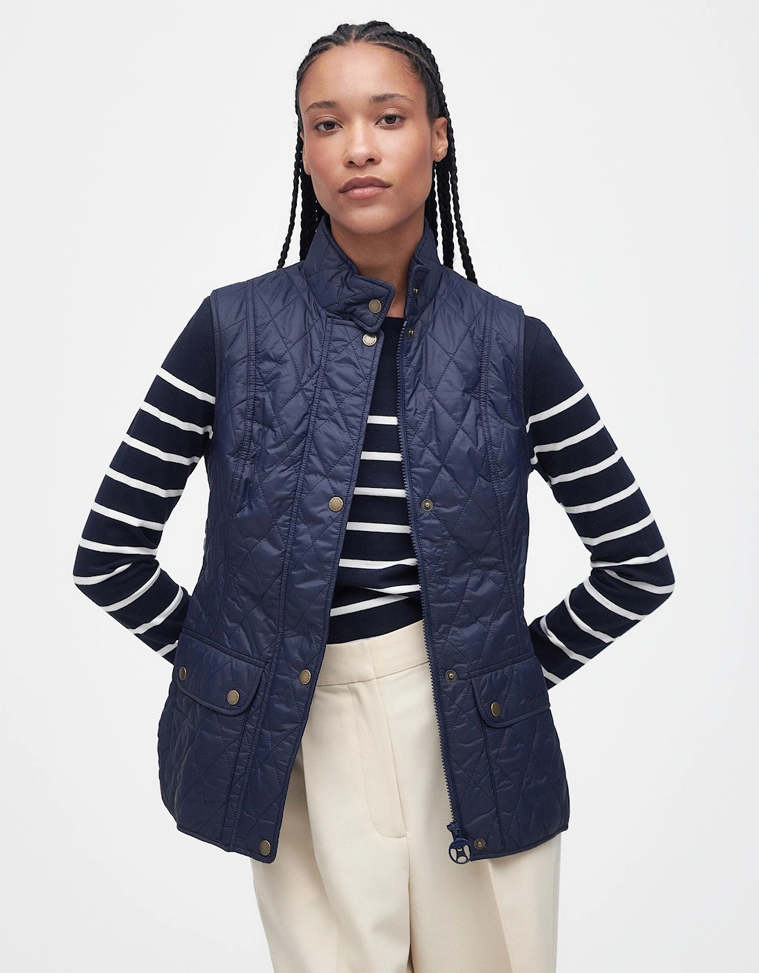 Otterburn Womens Gilet - Navy, 9 of 8