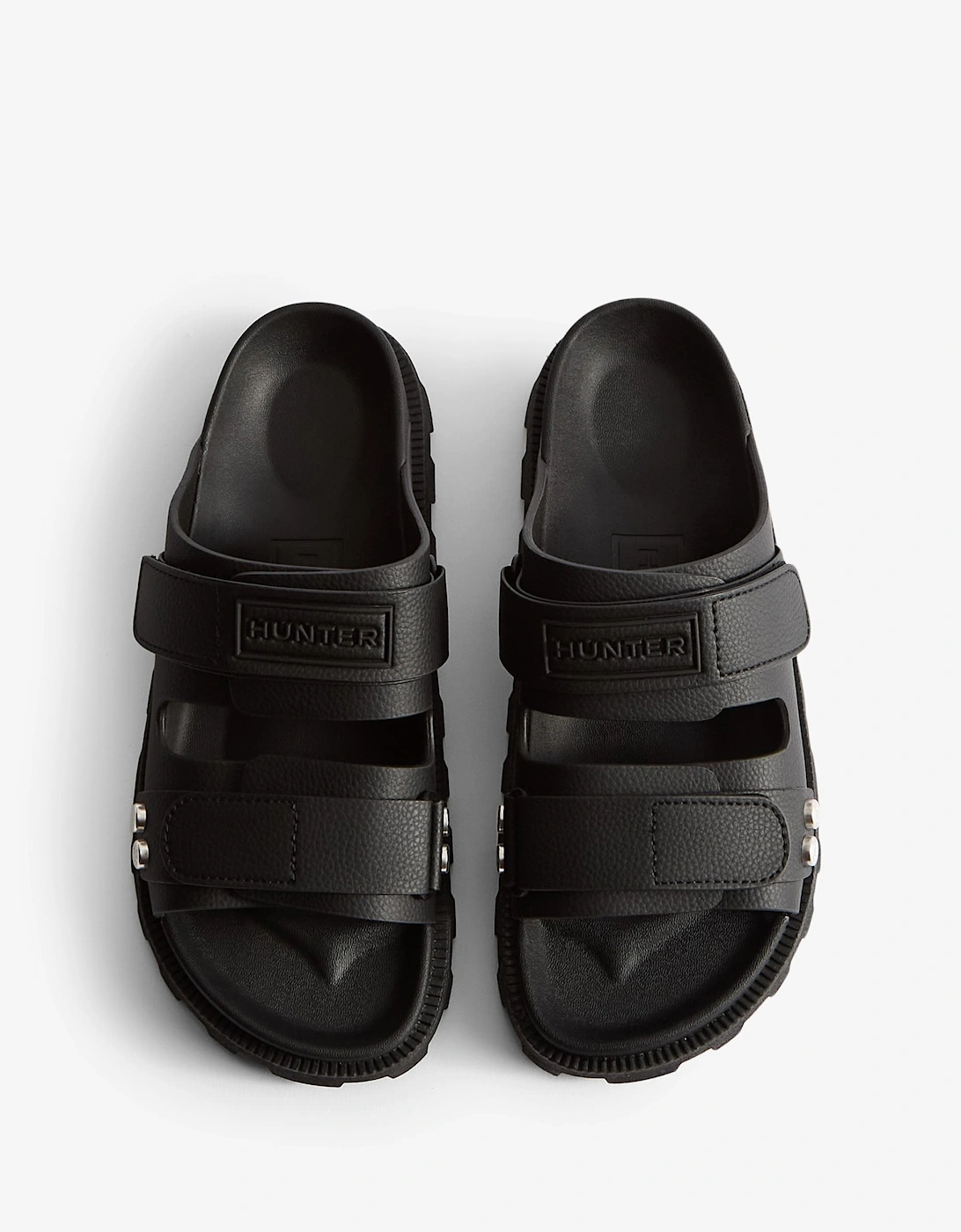 Womens Vegan Synthetic Sandal - Black