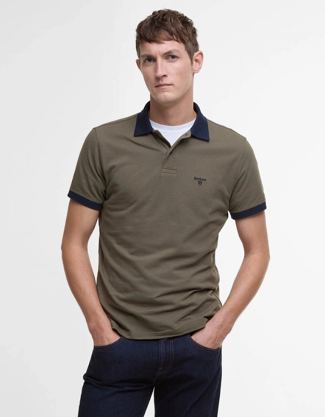 Lynmouth Mens Polo Shirt - Uniform Green, 7 of 6