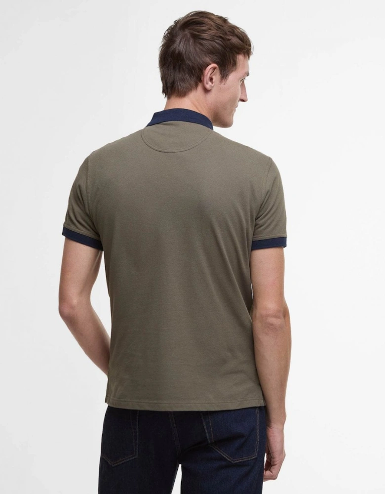 Lynmouth Mens Polo Shirt - Uniform Green