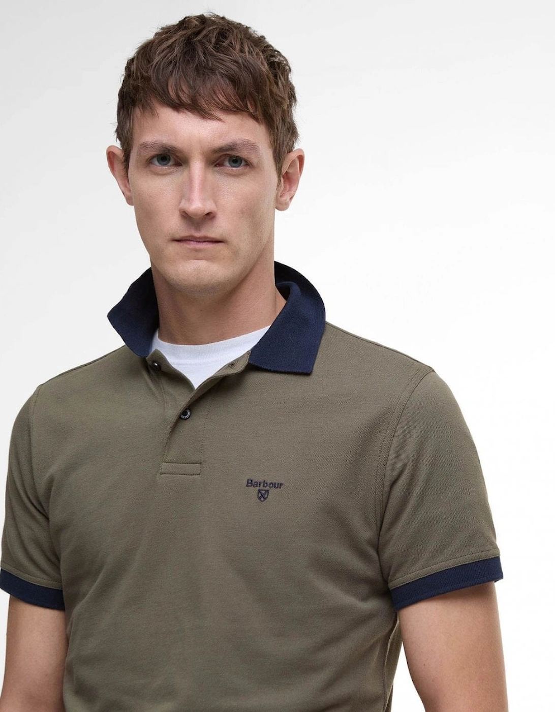 Lynmouth Mens Polo Shirt - Uniform Green