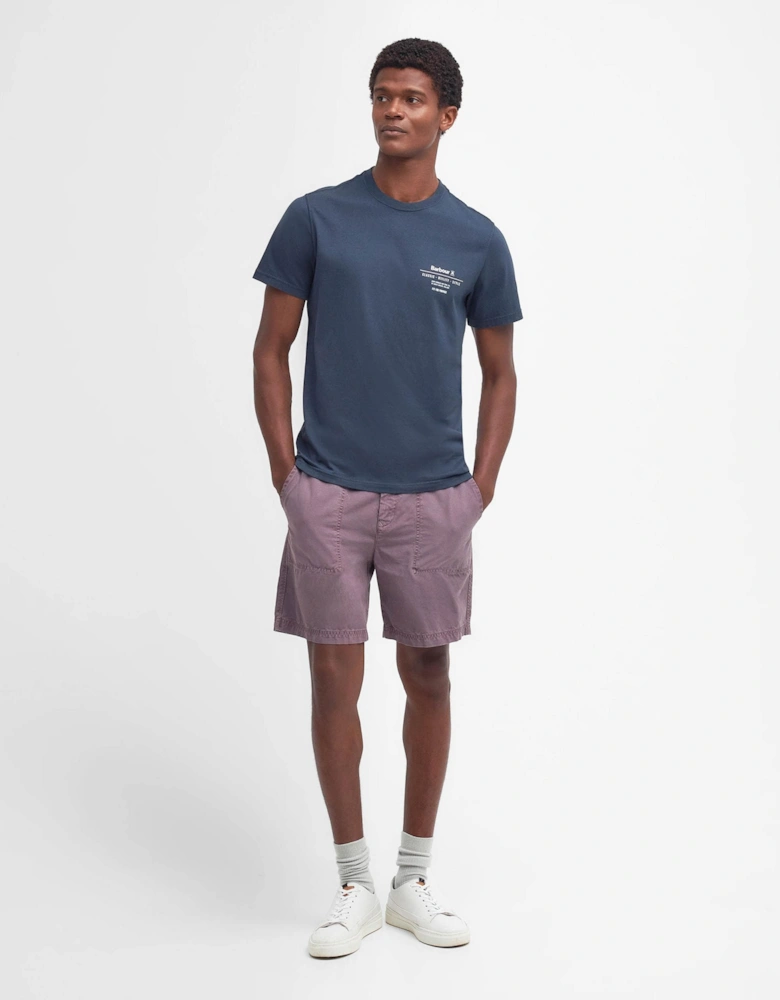 Hickling Mens T-Shirt - Navy