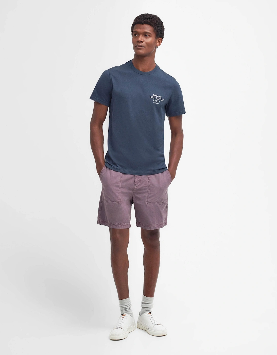 Hickling Mens T-Shirt - Navy